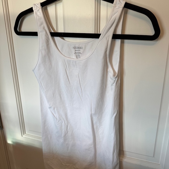 Nikibiki - White Tank Top - One Size - Picture 1 of 3